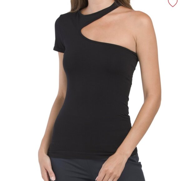 *NWT*  HELMUT LANG Cut Out One Shoulder Seamless Top Size XS/S - Picture 1 of 2